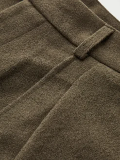 COMMENSE Pleated Wide-Leg Warm Pants* Pants|Bottoms