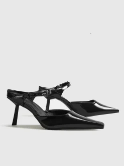 COMMENSE Pointed Toe Slingback High Heel Shoes* Shoes|Accessories