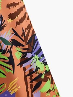 COMMENSE Print Cutout Zipper Dress* Cocktail & Party Dresses|Casual Dresses