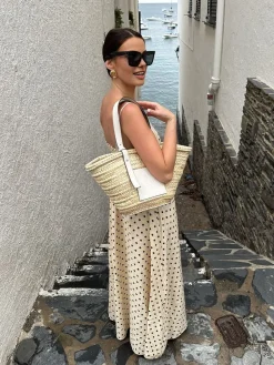 COMMENSE Printed Spaghetti Strap Long Dress* Vacation Dresses|Summer Dresses