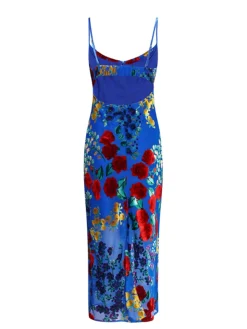 COMMENSE Printed Spaghetti Strap Midi Dress* Casual Dresses|Summer Dresses