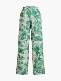 COMMENSE Printed Tie Up Pants Set* Pants Sets|Matching Sets