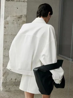 COMMENSE Pure Cotton Polo Jacket* Outerwear|Jackets