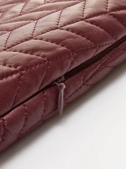 COMMENSE Quilted Faux Leather Skirt* Skirts|Matching Sets