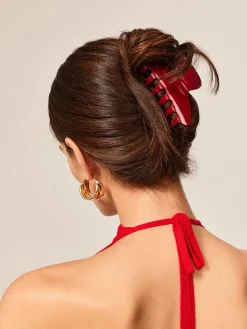 COMMENSE Retro Glossy Hair Claw* Hair Claws & Hats|Accessories