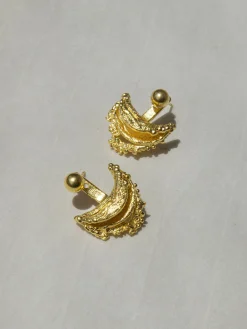 COMMENSE Retro Irregular Curved Stud Earrings* Earrings|Accessories