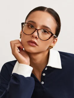 COMMENSE Retro Leopard Cat-Eye Glasses* Sunglasses|Accessories
