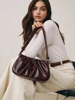 COMMENSE Retro Pleated Shoulder Bag* Bags|Accessories