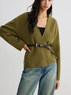 COMMENSE Retro Shift Cardigan Without Belt* Cardigans|Sweaters & Cardigans