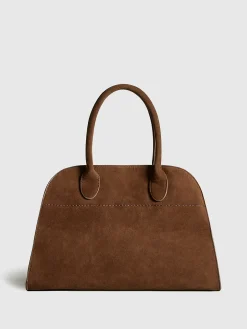 COMMENSE Retro Side-Buckle Top Handle Tote Bag* Bags|Accessories
