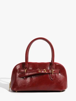COMMENSE Retro Top Handle Zipper Bag* Bags|Accessories