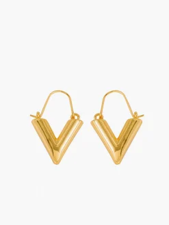 COMMENSE Retro V-Shape Pendant Earrings* Earrings|Accessories