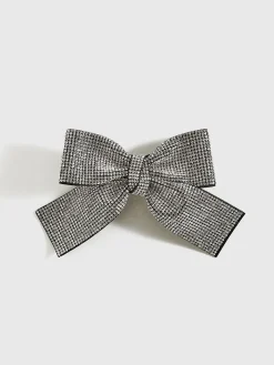 COMMENSE Rhinestone Bow Hair Clip* Hair Claws & Hats|Accessories