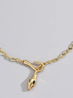 COMMENSE Rhinestone Snake Chain Necklace* Necklaces|Accessories