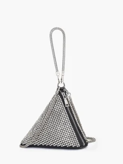 COMMENSE Rhinestone Triangle Mini Bag* Bags|Accessories