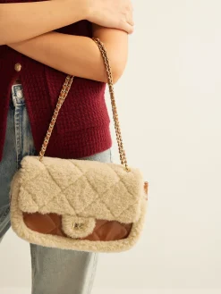 COMMENSE Rhombic Plush Small Pillow Bag* Bags|Accessories