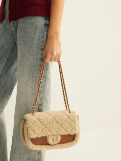COMMENSE Rhombic Plush Small Pillow Bag* Bags|Accessories