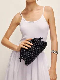 COMMENSE Rhombus Clutch & Shoulder Dumpling Bag* Bags|Accessories