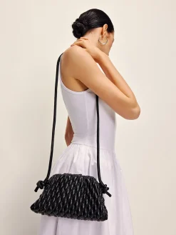 COMMENSE Rhombus Clutch & Shoulder Dumpling Bag* Bags|Accessories