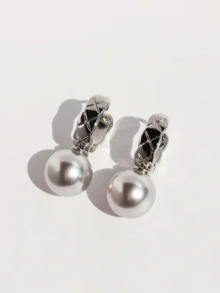 COMMENSE Rhombus U-Shaped Earrings* Earrings|Accessories