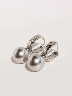 COMMENSE Rhombus U-Shaped Earrings* Earrings|Accessories
