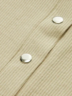 COMMENSE Ribbed Button Down Bodysuit* Bodysuits|Bodysuits