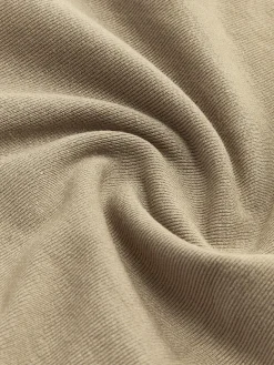 COMMENSE Ribbed Knit Long Sleeve Asymmetric Shirt* T-shirts|Knitwear