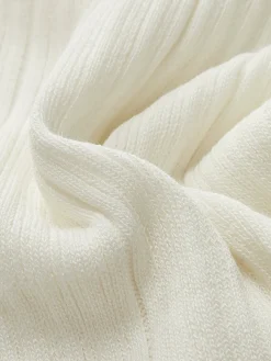 COMMENSE Ribbed Metal Knotted Sweater* Sweater Tops|Sweaters & Cardigans