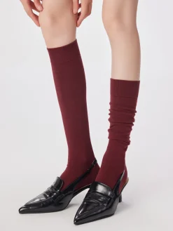 COMMENSE Ribbed Soft-Touch Calf Socks* Socks & Tights|Accessories