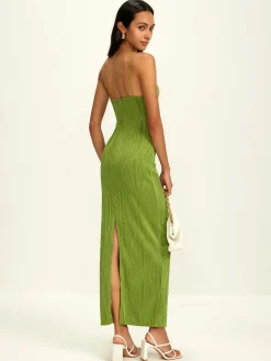 COMMENSE Ribbed Split Bodycon Cami Dress* Casual Dresses|Summer Dresses