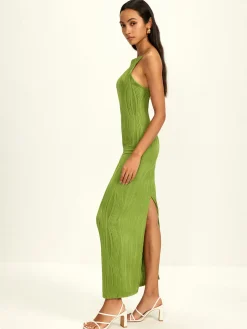 COMMENSE Ribbed Split Bodycon Cami Dress* Casual Dresses|Summer Dresses