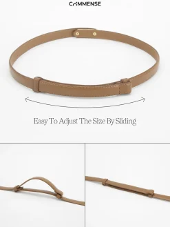 COMMENSE Right On The Line Belt* Belts & Chain|Accessories