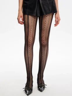 COMMENSE Ripped Fishnet Tights* Socks & Tights|Accessories