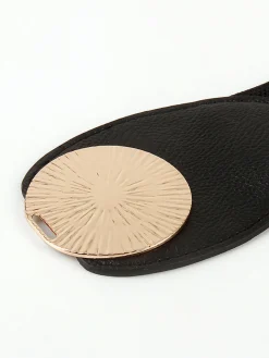 COMMENSE Ripple Circle Elastic Belt* Belts & Chain|Accessories