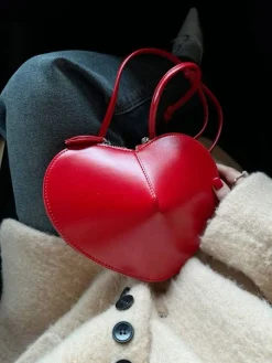COMMENSE Romance Heart Shoulder Bag* Bags|Accessories
