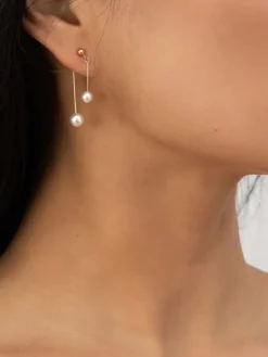 COMMENSE Romance Pearl Pendant Earrings* Earrings|Accessories