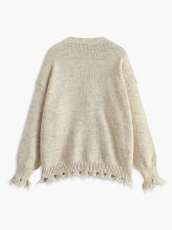 COMMENSE Romance Raw Hem Button Cardigan* Cardigans|Sweaters & Cardigans