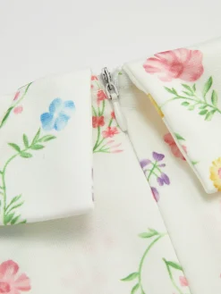 COMMENSE Romantic Floral Short Dress* White Dresses|Casual Dresses
