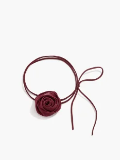 COMMENSE Rose Bud Knotted Choker Necklace* Necklaces|Accessories