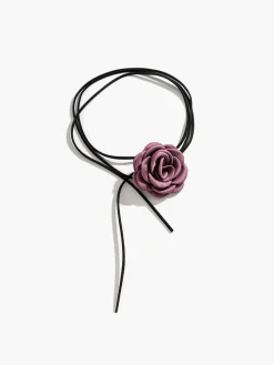 COMMENSE Rosette Bud Choker Necklace* Necklaces|Accessories