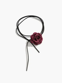 COMMENSE Rosette Bud Choker Necklace* Necklaces|Accessories