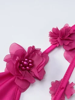 COMMENSE Rosette Decor Cowl Neck Long Dress* Casual Dresses|Cocktail & Party Dresses