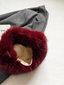 COMMENSE Rounded Fuzzy Handbag* Bags|Accessories