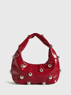 COMMENSE Rounded Studded Armpit Bag* Bags|Accessories