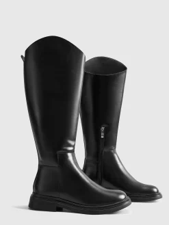 COMMENSE Rounded Toe Knee High Boots* Shoes|Accessories