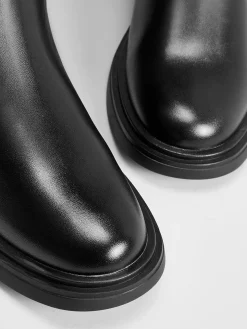 COMMENSE Rounded Toe Knee High Boots* Shoes|Accessories