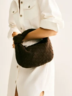 COMMENSE Rounded Woven Knotted Bag* Bags|Accessories
