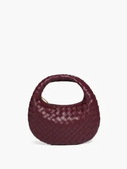 COMMENSE Rounded Woven Zipper Handbag* Bags|Accessories