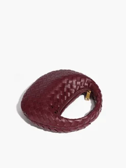 COMMENSE Rounded Woven Zipper Handbag* Bags|Accessories
