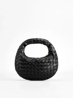 COMMENSE Rounded Woven Zipper Handbag* Bags|Accessories
